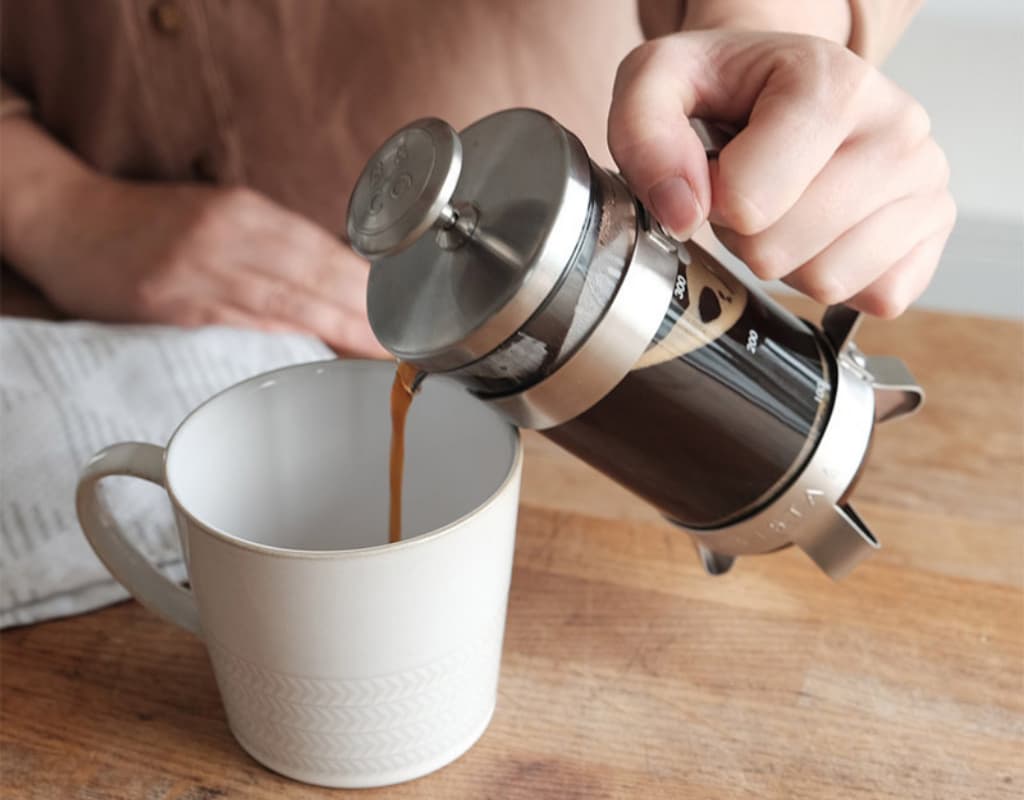 Wybierz French Press jeśli lubisz klasyczny i głęboki smak kawy